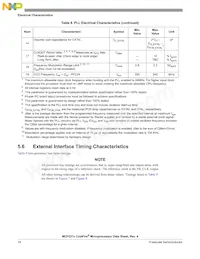 MCF5373LCVM240J數據表 頁面 18