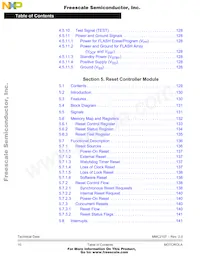 MMC2107CFCAF33 Datasheet Pagina 10