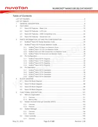 NANO120KE3BN Datasheet Page 2