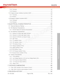 NUC975DK61Y Datasheet Pagina 5