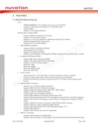 NUC975DK61Y Datasheet Page 8