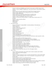 NUC975DK61Y Datasheet Page 10