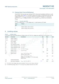 NX5DV713EHF Datasheet Pagina 5