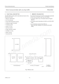 P80C592FFA/00 Datasheet Pagina 10