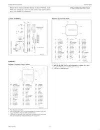 P87C661X2FA Datenblatt Seite 6