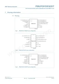 P89LPC915HDH Datenblatt Seite 9