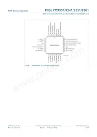 P89LPC9351FA Datasheet Pagina 7