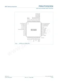 P89LPC954FBD48 Datasheet Page 7