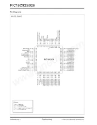 PIC16LC926T-I/PT Datasheet Pagina 2