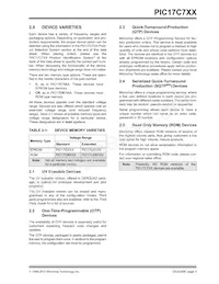 PIC17C766T-33E/PT Datasheet Pagina 9