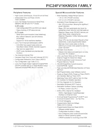 PIC24F08KM202T-I/SO Datasheet Pagina 3