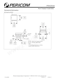 PT8A2514APE Datasheet Page 6