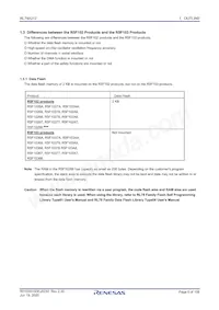 R5F1036ADSP#35 Datasheet Pagina 5