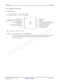 R5F1036ADSP#35 Datasheet Pagina 7