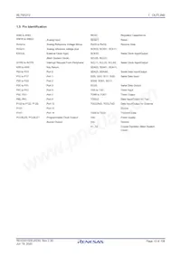 R5F1036ADSP#35 Datasheet Pagina 10