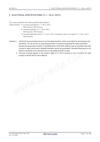 R5F1036ADSP#35 Datasheet Page 16