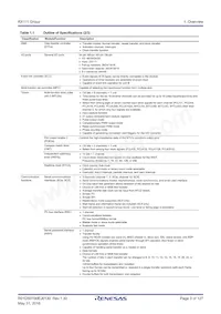 R5F5111JADNF#U0 Datasheet Page 3