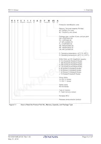 R5F5111JADNF#U0 Datasheet Pagina 8