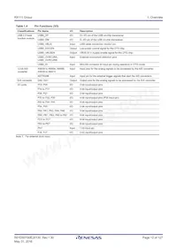 R5F5111JADNF#U0 Datasheet Page 12