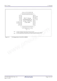 R5F5111JADNF#U0 Datasheet Page 16