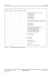 R5F51306ADFK#50 Datasheet Pagina 8