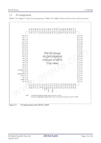 R5F51306ADFK#50 Datasheet Pagina 13