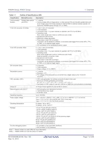 R5F563NFHGFB#V0 Datasheet Page 7