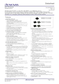 R5F571MLHDFP#30 Datasheet Cover