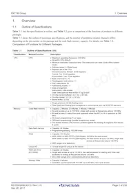 R5F571MLHDFP#30 Datasheet Page 2