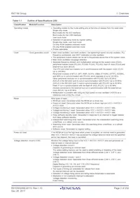 R5F571MLHDFP#30 Datasheet Page 3