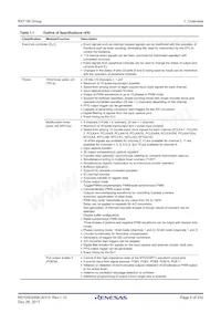 R5F571MLHDFP#30 Datasheet Pagina 5