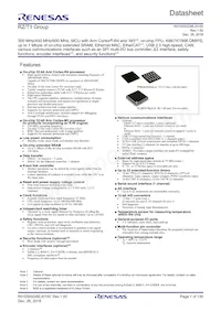 R7S910017CBG#AC0 Datasheet Copertura