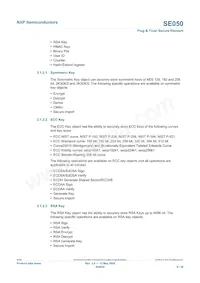 SE050C2HQ1/Z01SDZ Datasheet Pagina 6