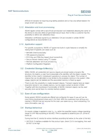 SE050C2HQ1/Z01SDZ Datasheet Pagina 8