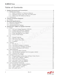 SIM3U167-B-GQR Datasheet Page 2