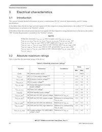 SPC5777MK0MVA8R Datasheet Page 20