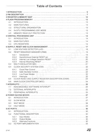 ST72C215G2M3 Datasheet Page 2