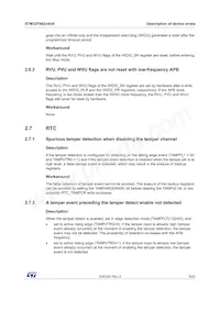 STM32F042C6T7 Datasheet Pagina 9
