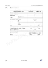 STM32L010R8T6 Datenblatt Seite 10