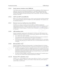 STR912FAW46X6T Datasheet Pagina 22