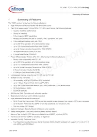 TC277TP64F200SDCKXUMA1 Datasheet Pagina 7