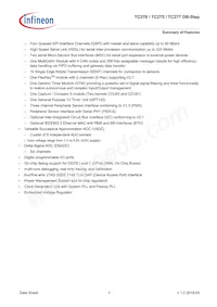 TC277TP64F200SDCKXUMA1 Datasheet Pagina 8