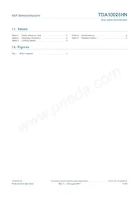 TDA10025HN/C1 Datasheet Pagina 7