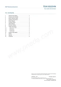 TDA10025HN/C1 Datasheet Pagina 8