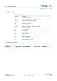 TDA18291HN/C1 Datenblatt Seite 4