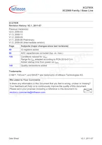 XC2785X104F80LABKXUMA1 Datasheet Pagina 4