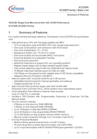 XC2785X104F80LABKXUMA1 Datasheet Pagina 7