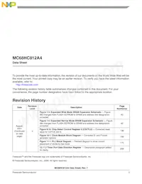 XC68C812A4PVE5 Datenblatt Seite 3