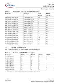 XMC1202T028X0064AAXUMA1 Datasheet Pagina 11