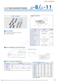 1211PB503 Datasheet Copertura